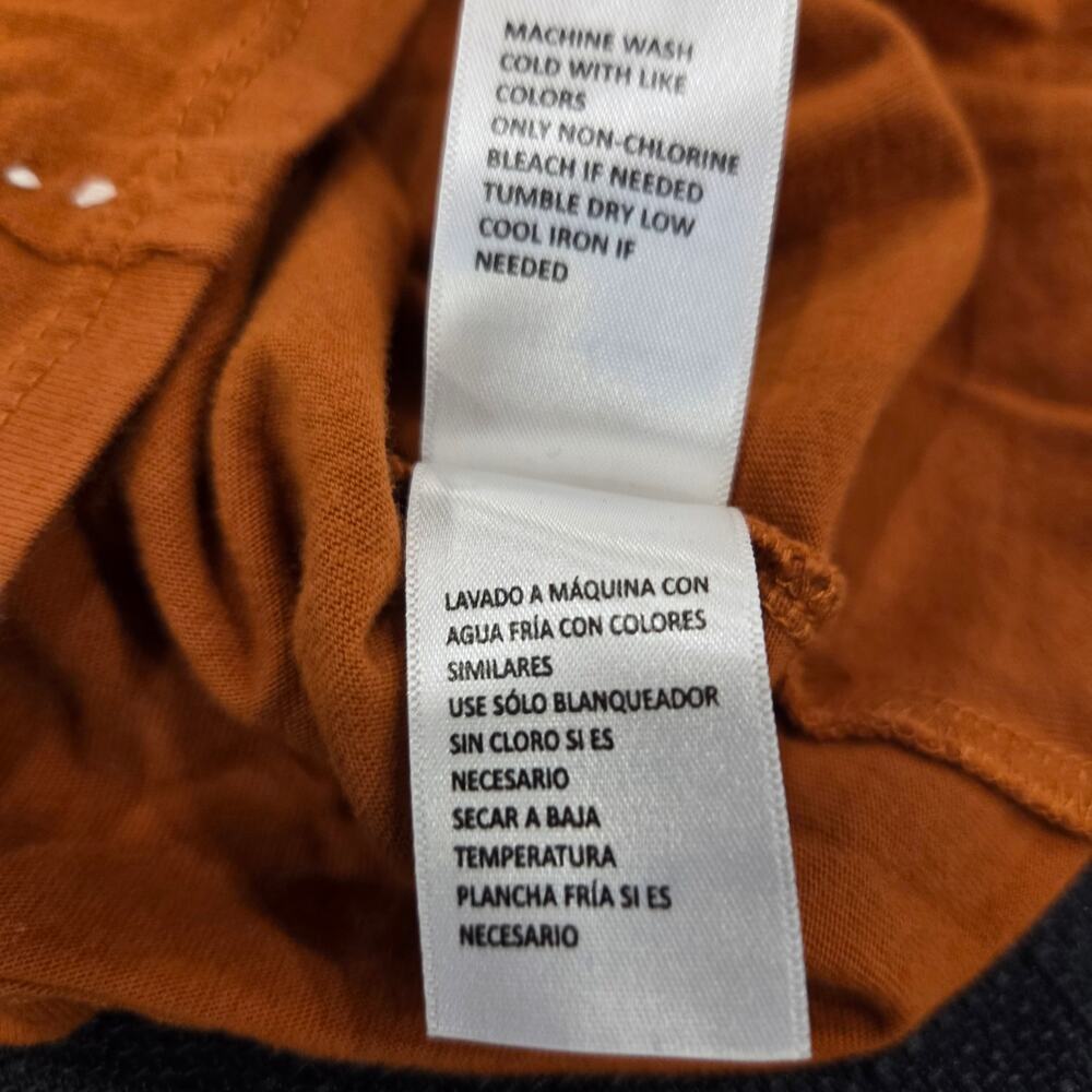 Idyllwind Miranda Lambert Western Contrast Stitch Tank Top Orange Womens Size L - Picture 12 of 13